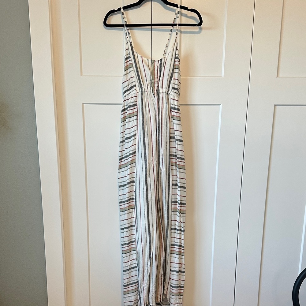 Liverpool Multicolor Striped Maxi Dress